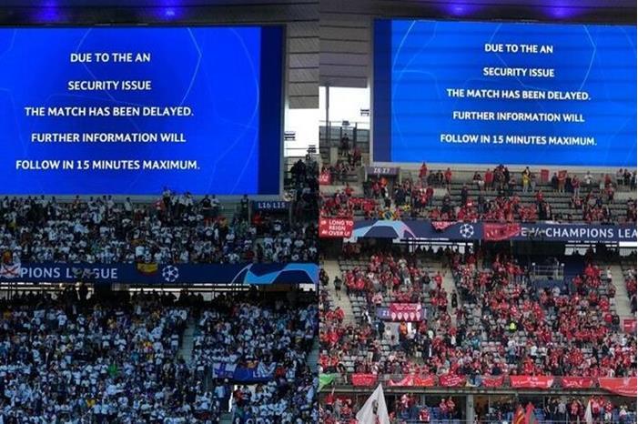 تأجيل إنطلاق مباراة نهائي دوري أبطال أوروبا 15 دقيقة أخرى ! 629273cb4236040e3b4e0995