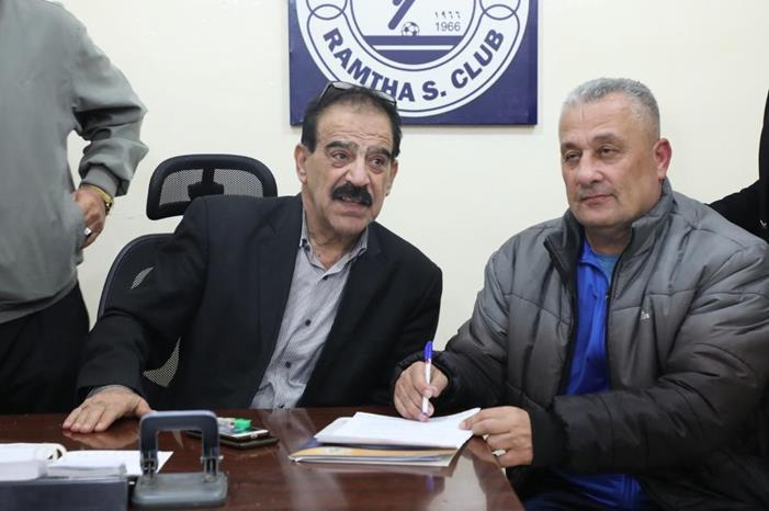 وليد فطافطة يستقيل من تدريب فريق الرمثا 0-5