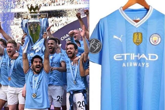 حتى وإن نال اللقب.. لماذا لن يحمل قميص مانشستر سيتي شارة التشامبيونزليغ؟ 646b140142360463982b83e4