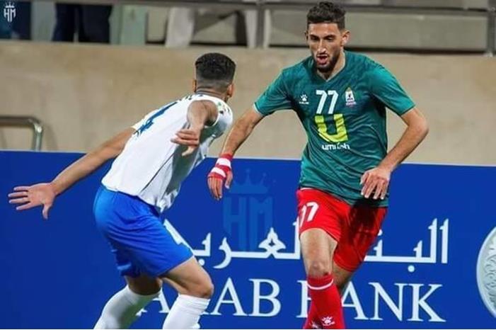 القنبر يمثل الوحدات في بطولة القدس والكرامة corr_458_koo_458077