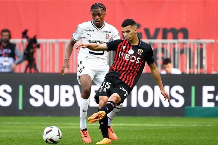 نيس يقتنص الفوز من رين بالدوري الفرنسي 2023562148311072P