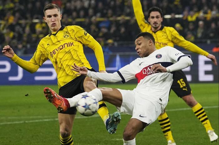سان جيرمان ضيفاً ثقيلاً على دورتموند بدوري أبطال أوروبا 1