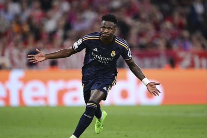 فينيسيوس يحقق رقما مميزا بعد هدفيه في شباك بايرن ميونخ 66315e1e4236040bfe276084