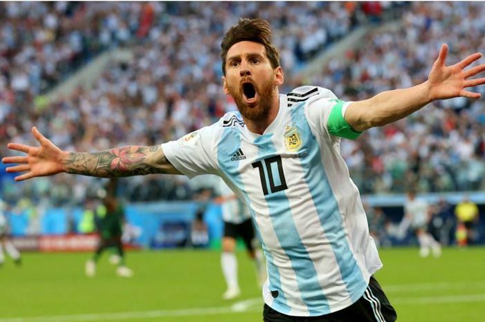 الأرجنتين تبدأ حلم ميسي لتحقيق اللقب الدولي الليلة ميسي-الأرجنتين-1