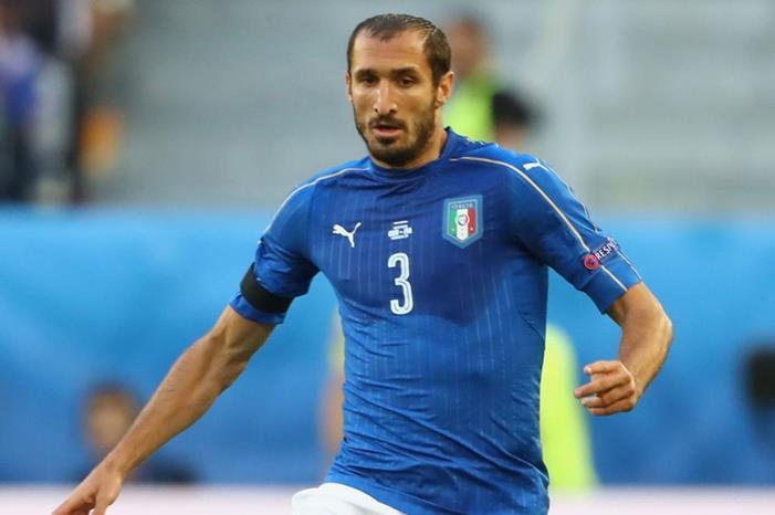 الكشف عن إصابة كيليني مع مُنتخب إيطاليا كليني