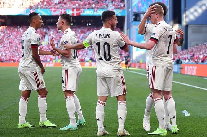 منتخب بلجيكا يضمن التأهل لدور الـ 16 من يورو 2020 Belgium