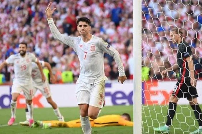 إسبانيا تتأهل لربع نهائي يورو2020 بعد الفوز على كرواتيا dsfdfdf