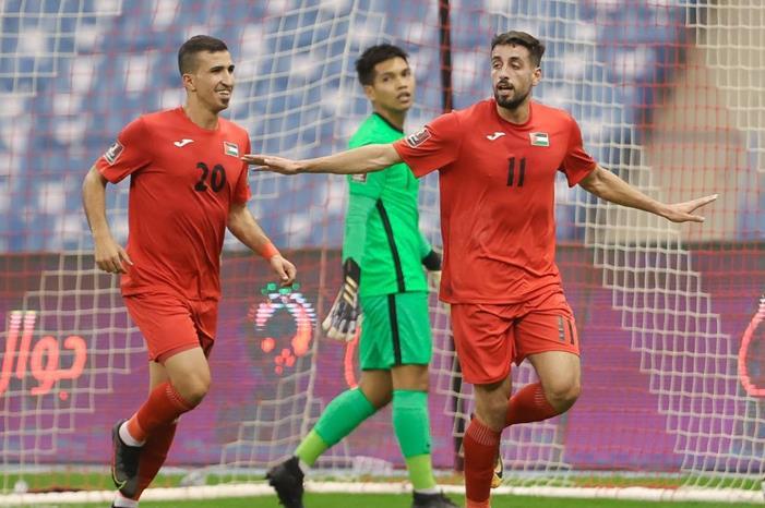 فلسطين تكتسح سنغافورة برباعية img.kooora