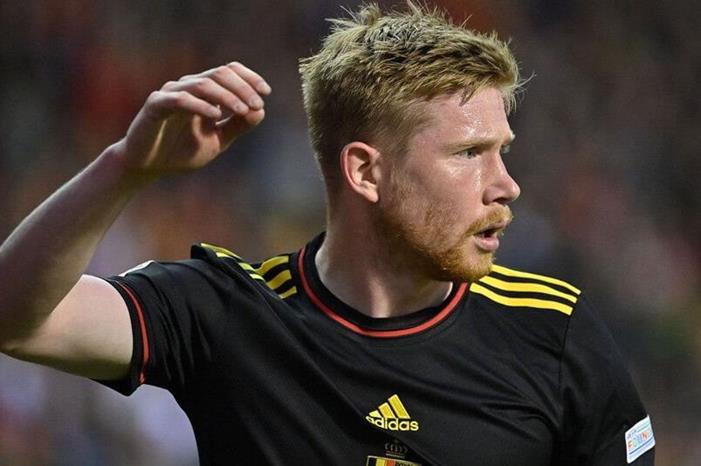 دي بروين يغيب عن مباراة بلجيكا ضد بولندا في دوري الأمم الأوروبية de-b