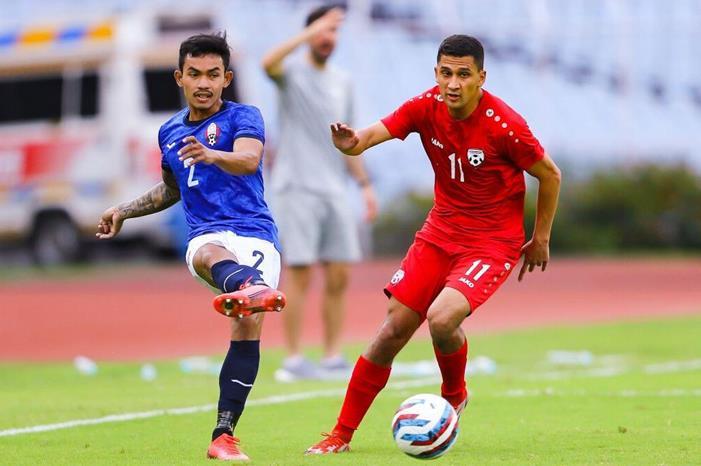 تعادل أفغانستان وكمبوديا بالتصفيات الآسيوية AFC-ASIAN-CUP-2023---Match-(28)