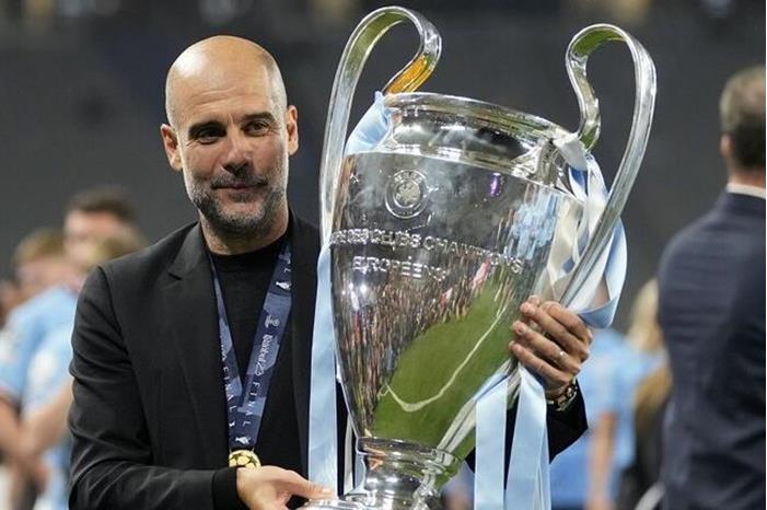 غوارديولا يوجه تحذيرا ساخرا لريال مدريد.. ويتلقى رسالة على هاتفه 6485b9f0423604262a00bf5c (1)