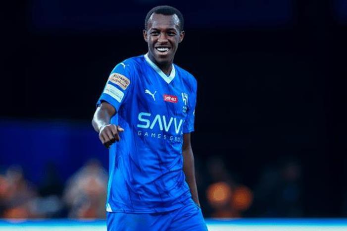 لاعب نادي الهلال سعود عبد الحميد