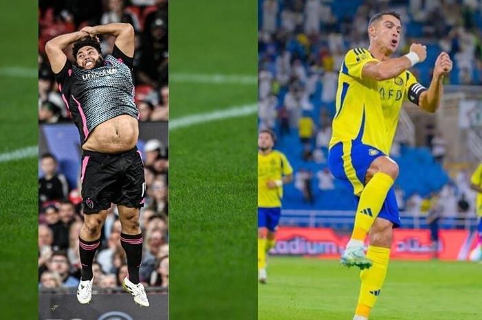 على طريقة رونالدو.. احتفال كوميدي في ملعب "أولد ترافورد" يثير غضب جماهير ليفربول 684fe5f04236040f0856c5bd