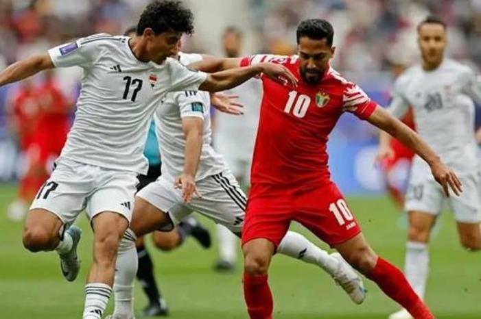 النتخب الاردني و المنتخب العراقي