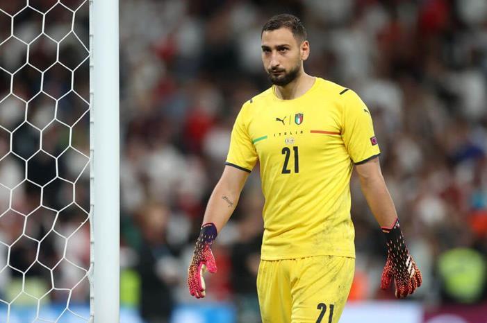 دوناروما : هدف إنجلترا كان يمكن أن يقتل إيطاليا في نهائي يورو 2020 Gianluigi Donnarumma