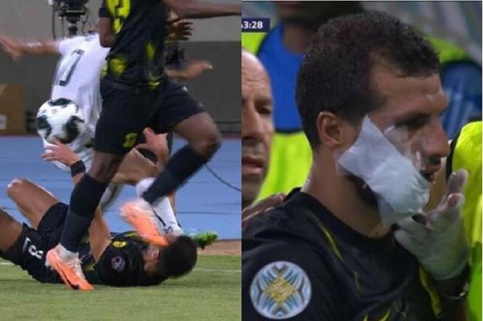 لحظات صادمة.. إصابة طارق حامد بعد تدخل عنيف من لاعب الصفاقسي (فيديو وصور) 64c7632e4c59b71b4a64b8a2