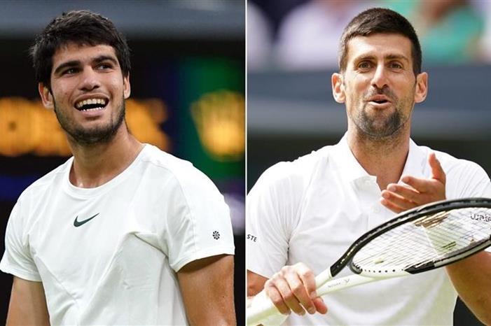 ديوكوفيتش يواجه ألكاراز في نهائي ويمبلدون 20247122324231DT