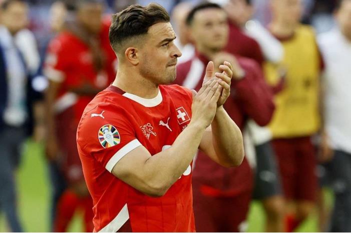 شاكيري ينهي مشواره مع سويسرا بعد 125 مباراة 2