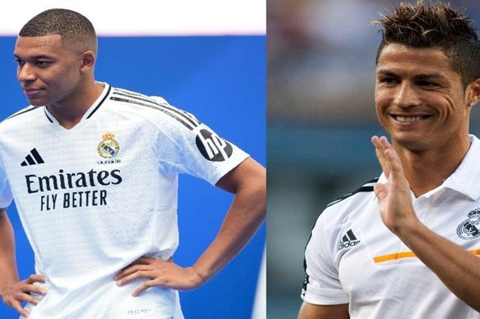 عند أول مقارنة بقميص ريال مدريد.. رونالدو يتفوق على مبابي 669a28e14c59b727b54960f9