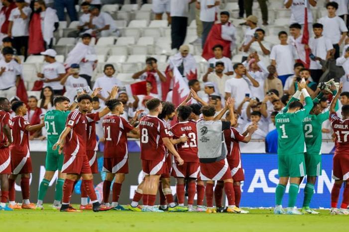 قطر تراهن على عاملي الأرض والجمهور لبلوغ نهائيات كأس العالم 687b685fb11ef (1)