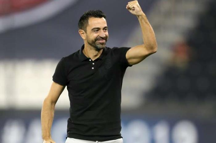 Coach-Xavi-enjoys-his-first-few-months-in-his-new-career
