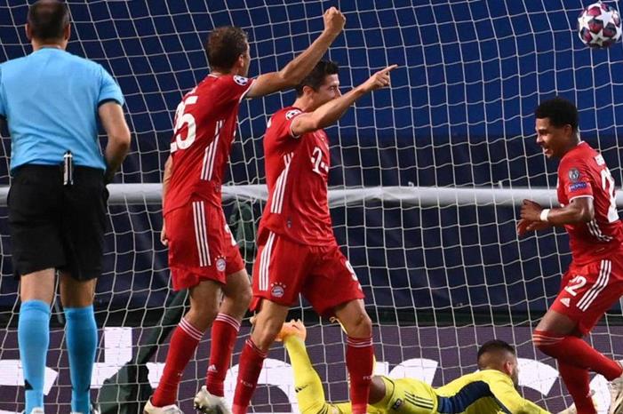 بثلاثية نظيفة بايرن ميونيخ يصل إلى نهائي أبطال أوروبا 1-1370356