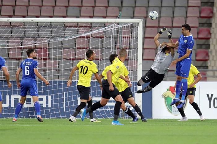فوز الحسين إربد على السلط بدوري المحترفين 33