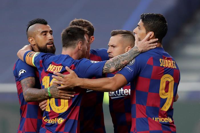 1016558-احتفال-برشلونة-بهدفه-الأول