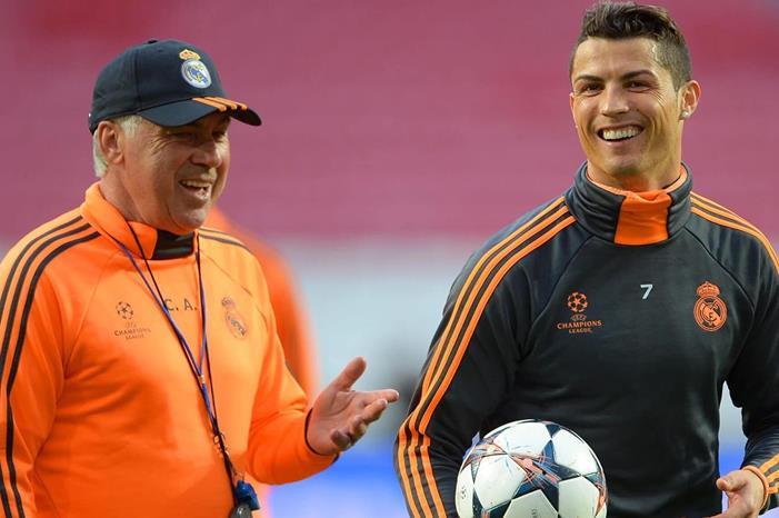 أنشيلوتي: لم أفكر في التوقيع مع كريستيانو رونالدو ronaldo-1