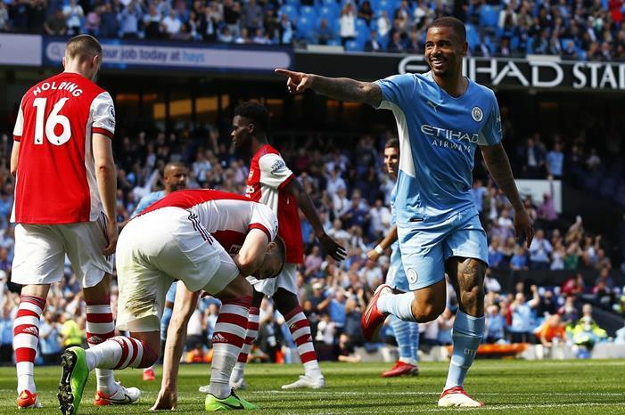 أرسنال يخسر بخماسية من السيتي ويتذيل ترتيب الدوري الإنجليزي MCI-ARS