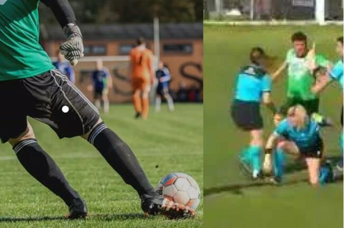 بالفيديو.. اعتداء وحشي على حكمة خلال مباراة بشكل مفاجئ 62e8ce424c59b74be5709605