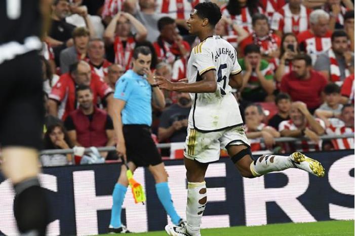 بيلينغهام يضع أولى بصماته ويقود ريال مدريد للفوز على بلباو 64d7fd104c59b776a268aa3a