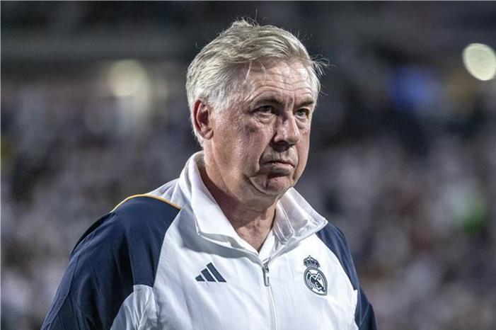 أنشيلوتي يثير مخاوف نجم ريال مدريد epa_soccer_2023-08_2023-08-03_2023-08-03-10782232_epa