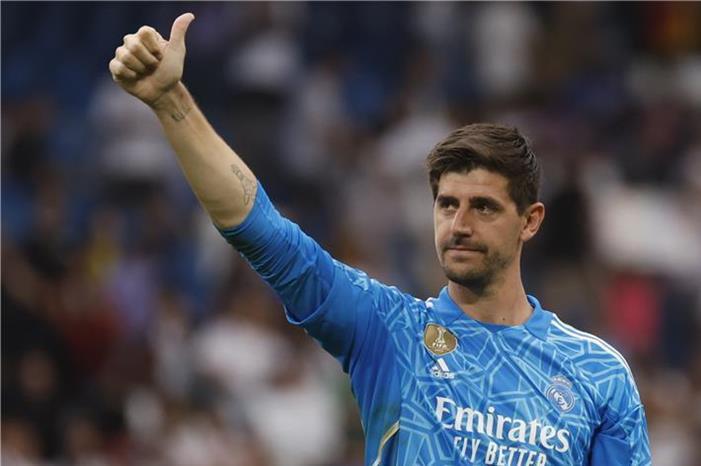 كورتوا يطمئن جماهير ريال مدريد epa_soccer_2023-06_2023-06-04_2023-06-04-10673255_epa