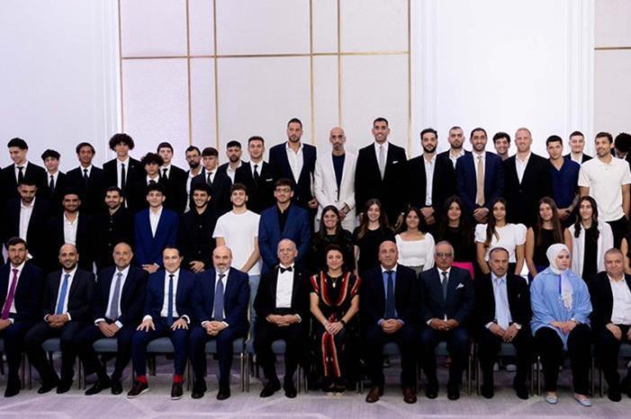 الأمير فيصل يرعى حفل تكريم المنتخبات الوطنية لكرة السلة 1691238281928