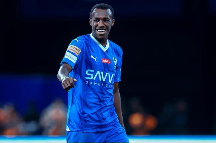 لاعب نادي الهلال سعود عبد الحميد