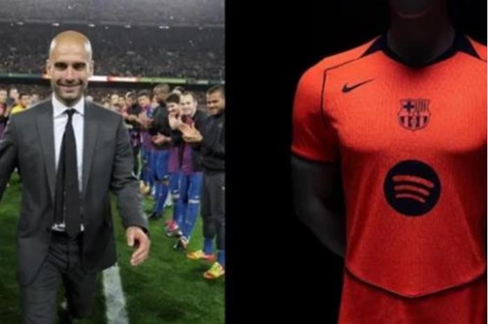 مستوحى من حقبة غوارديولا.. برشلونة يكشف عن قميصه الثالث Capture