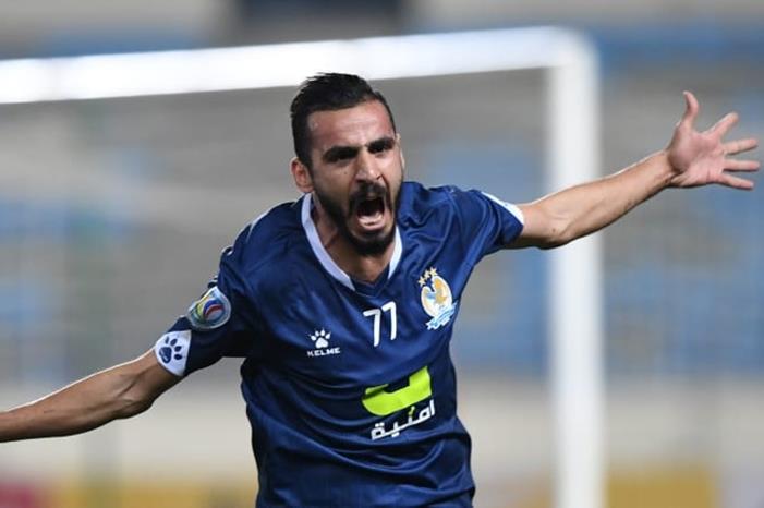 شاهد: رسالة  أحمد العرسان لجماهير الفيصلي 89881958_2876621579065002_4432583421167927296_n