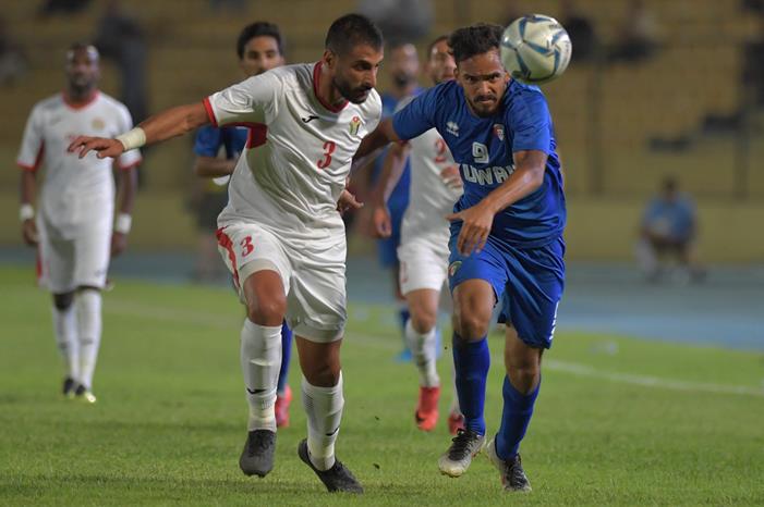 منتخب-الأردن-والكويت