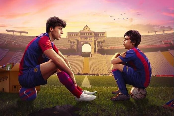 برشلونة يحقق  حلم الطفولة  للبرتغالي فيليكس (فيديو) 64f2610142360433c21574d3