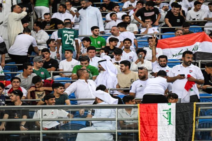 حجز رئيس اتحاد الكرة ونائبه بسبب مباراة العراق 66ec42a34c59b7146668fe8b