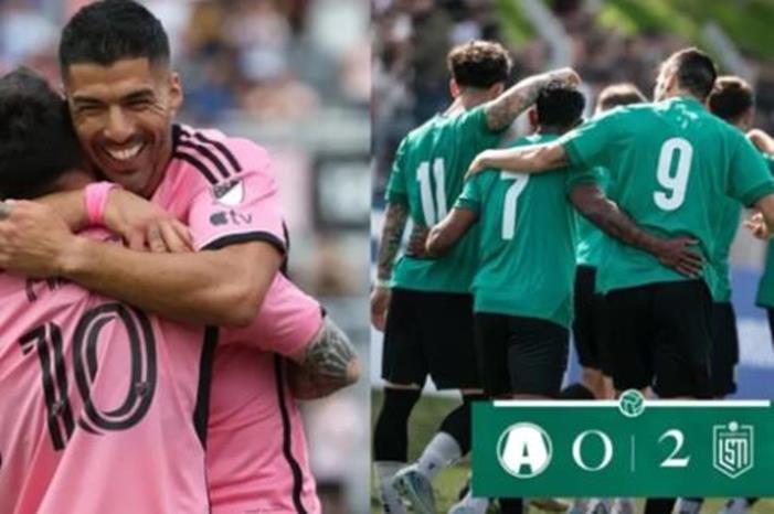 سواريز وميسي يبدآن (مشروع العمر) بانتصار تاريخي Capture