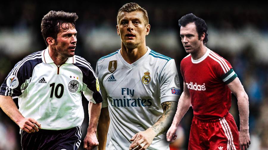 توني كروس ضمن أفضل تشكيلة لألمانيا على مرّ التاريخ