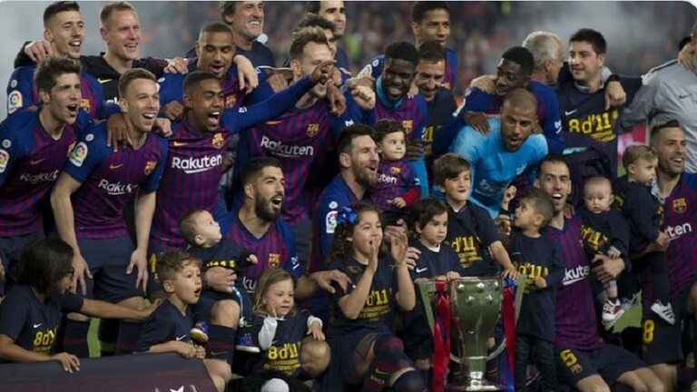 برشلونة سيطلب رسميا إعلانه بطلا للدوري الإسباني