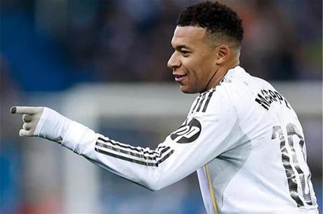 مبابي يصبح ثاني اسرع لاعب مع الريال يصل الى 50 هدفاً في الليغا - ملاعب 