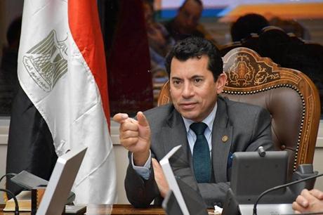 وزير الرياضة المصري يعلق على هزيمة الفراعنة من النشامى - ملاعب 