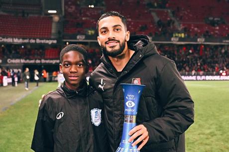 موسى التعمري أفضل لاعب في مباراة رين وبريست - ملاعب 