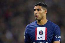 المغربي أشرف حكيمي نجم باريس سان جيرمان الفرنسي