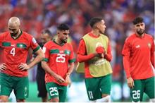 حسرة لاعبي المنتخب المغربي بعد فشلهم في بلوغ نهائي كأس العالم 2022