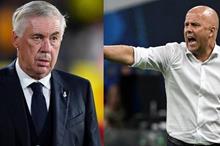 أنشيلوتي-وأرني-سلوت-ريال-مدريد-وليفربول-الدوري-الاسباني-والدوري-الإنجليزي